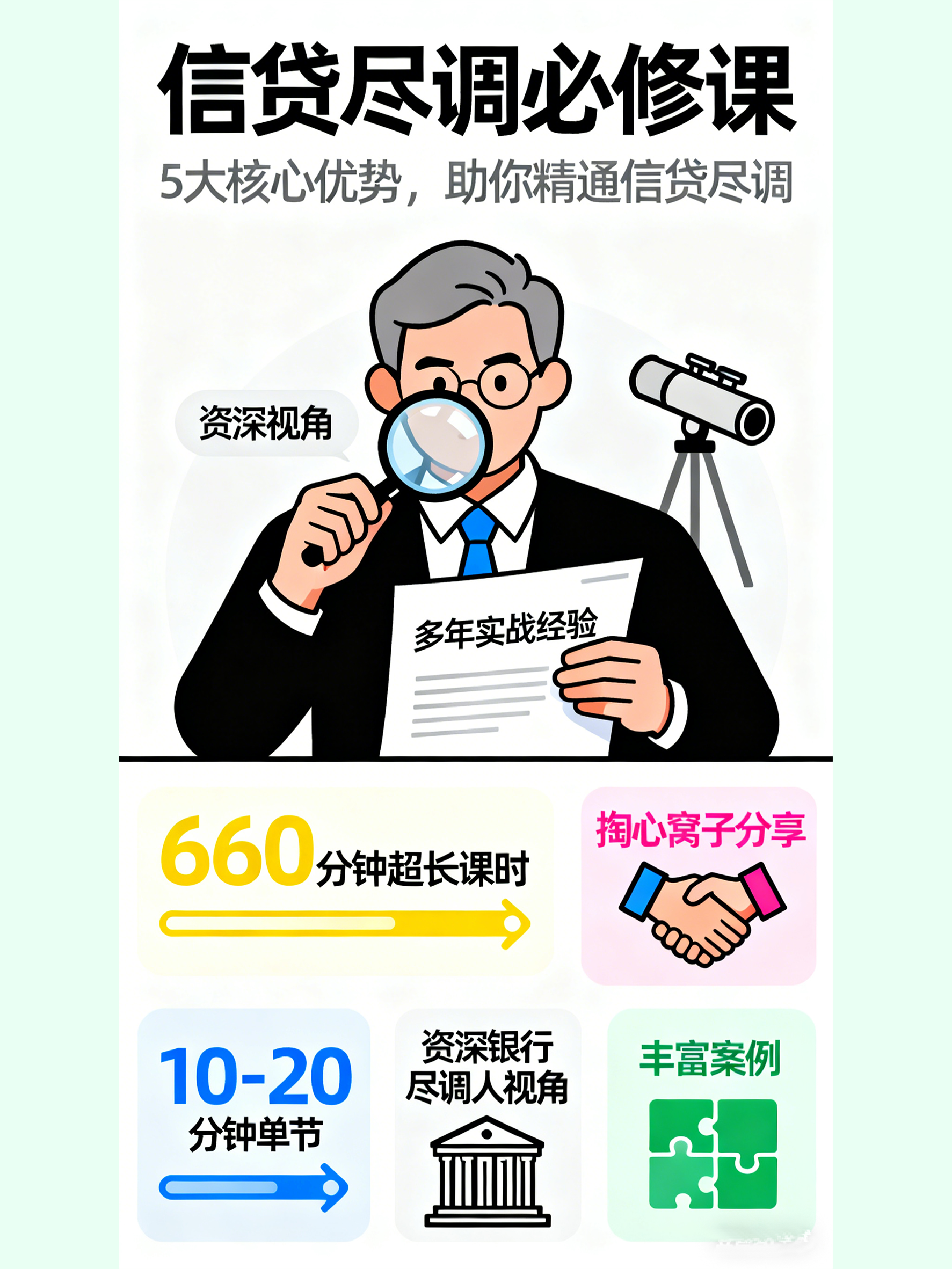 信贷尽职调查入门必修课