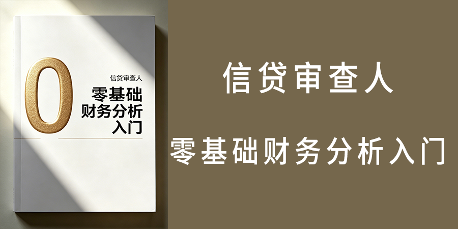 信贷审查人零基础财务分析入门